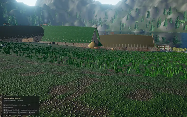 Screenshot: Wikingerdorf am Fjord