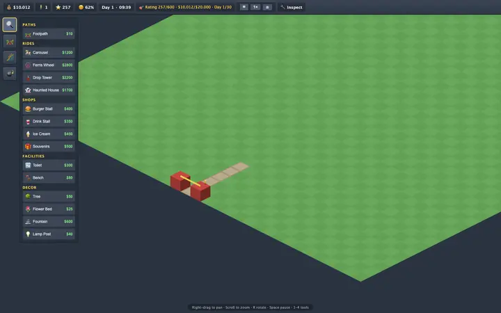 Screenshot: Tiny Tycoon Park